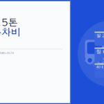 마이티 2.5톤 화물차 주차비 계산기로 월 15만원 절약하는 방법